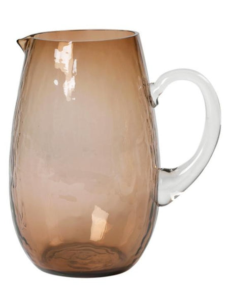 broste-copenhagen-hammered-glass-jug-brown