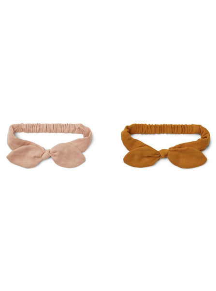 Liewood 2 Pack - Henny Headbands In Rose Mustard Mix