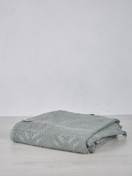 Bath Towel In Thyme Green