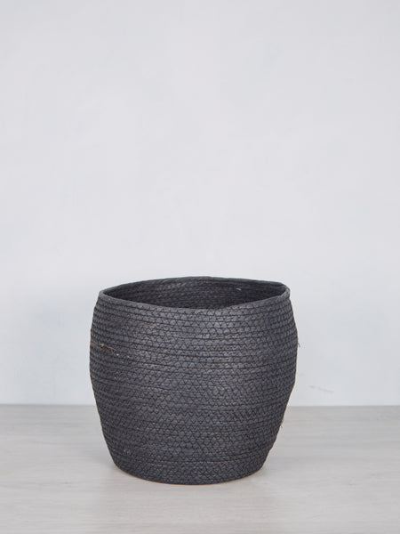 Silje Black Basket - Medium