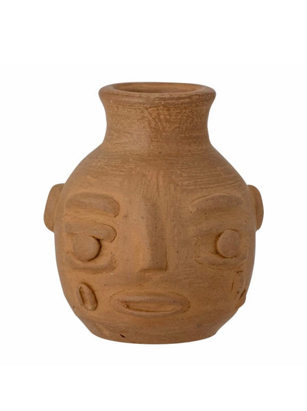 Bloomingville Dede Deco Terracotta Face Vase