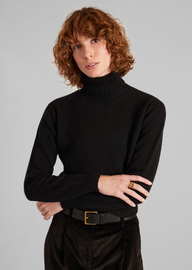 L’Exception Paris Recycled Cashmere Turtleneck Sweater