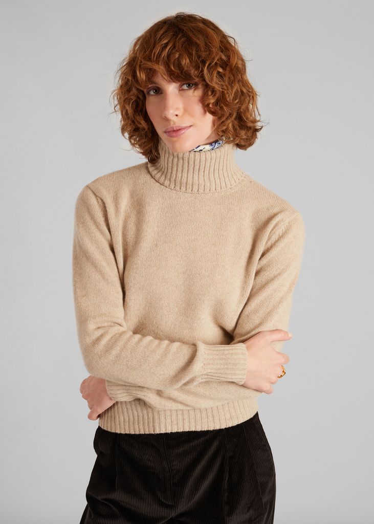 L’Exception Paris Recycled Cashmere Turtleneck Sweater