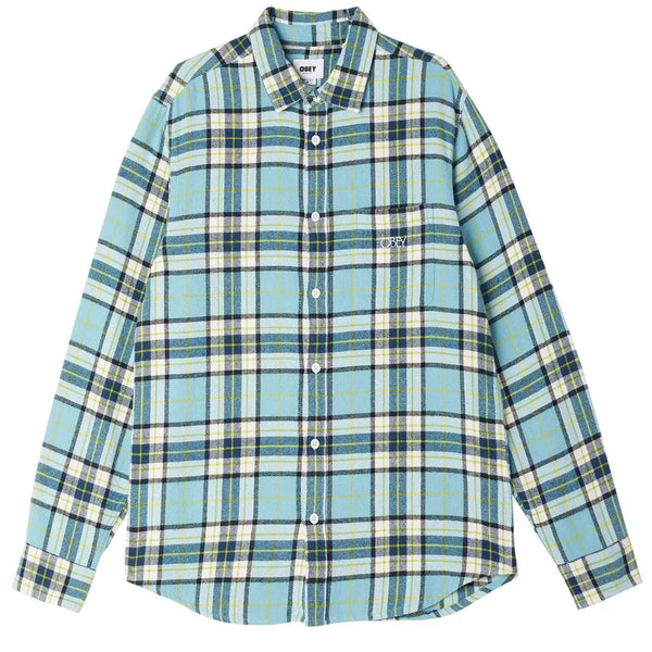 Vince Woven Shirt - Arctic Blue Multi