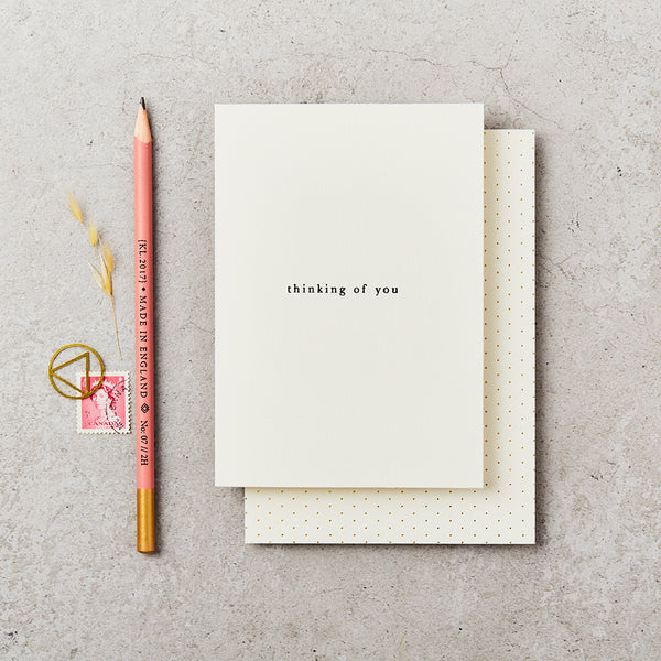 | Thinking Of You | Greetings Card