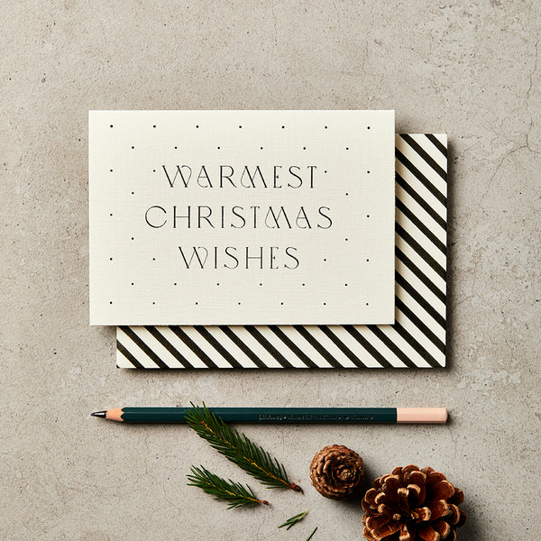 | Warmest Christmas Wishes | Greetings Card