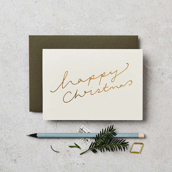 | Happy Christmas Moon | Greetings Card