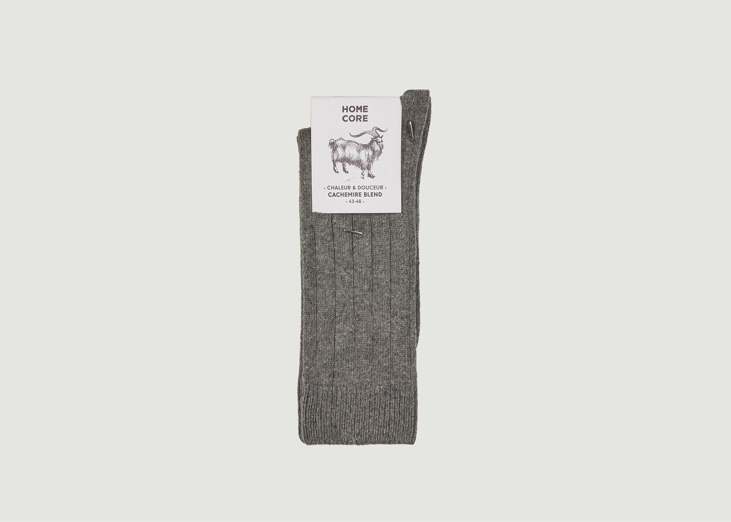 Plain Ribbed Socks