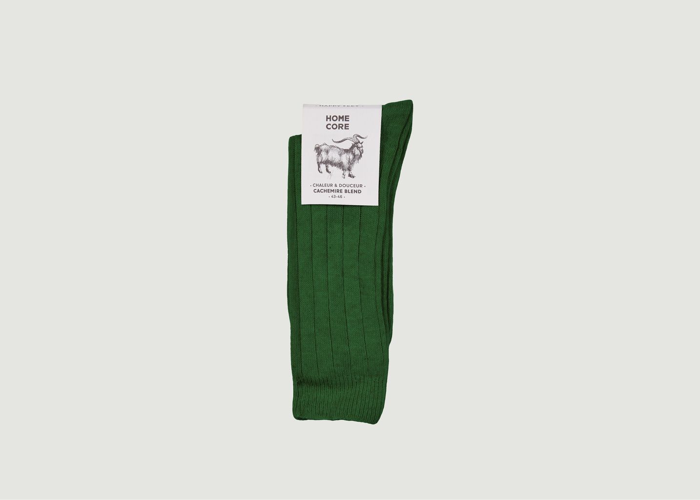 Homecore Plain Ribbed Socks