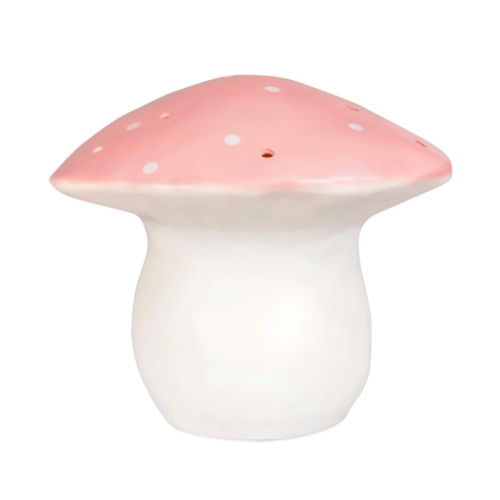 Egmont Toys Large Mushroom Night Lamp in Vintage Pink