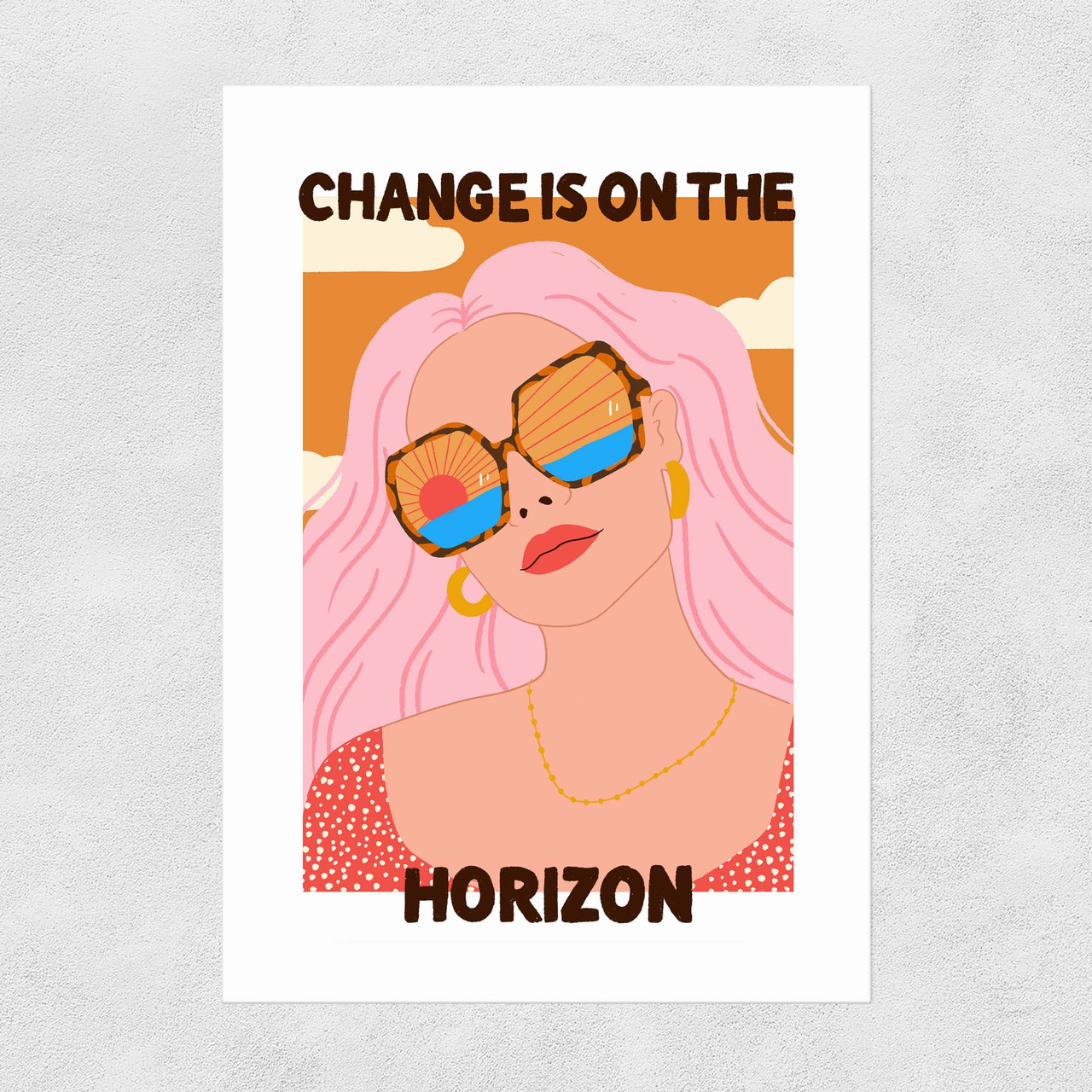 Change Is On The Horizon Print 50 x 70