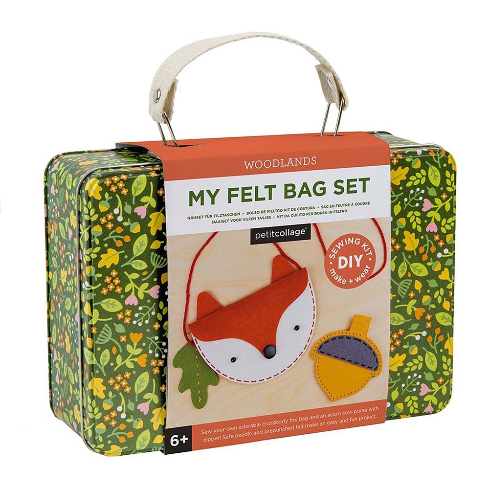 PetitCollage Woodland Felt Bag Craft Set