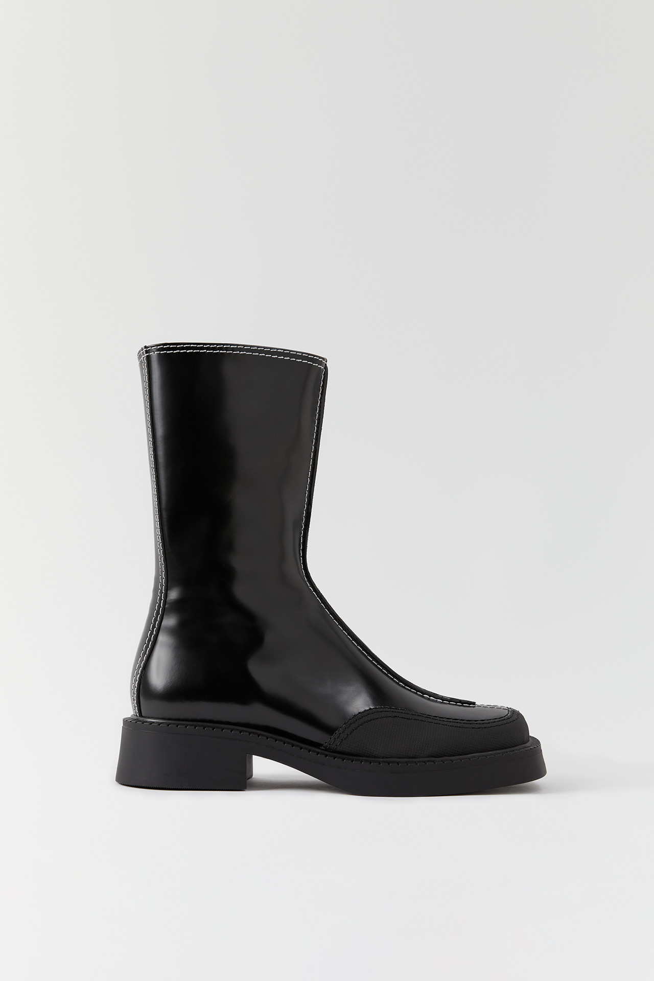 Miista Tora Ankle Boots - Black 