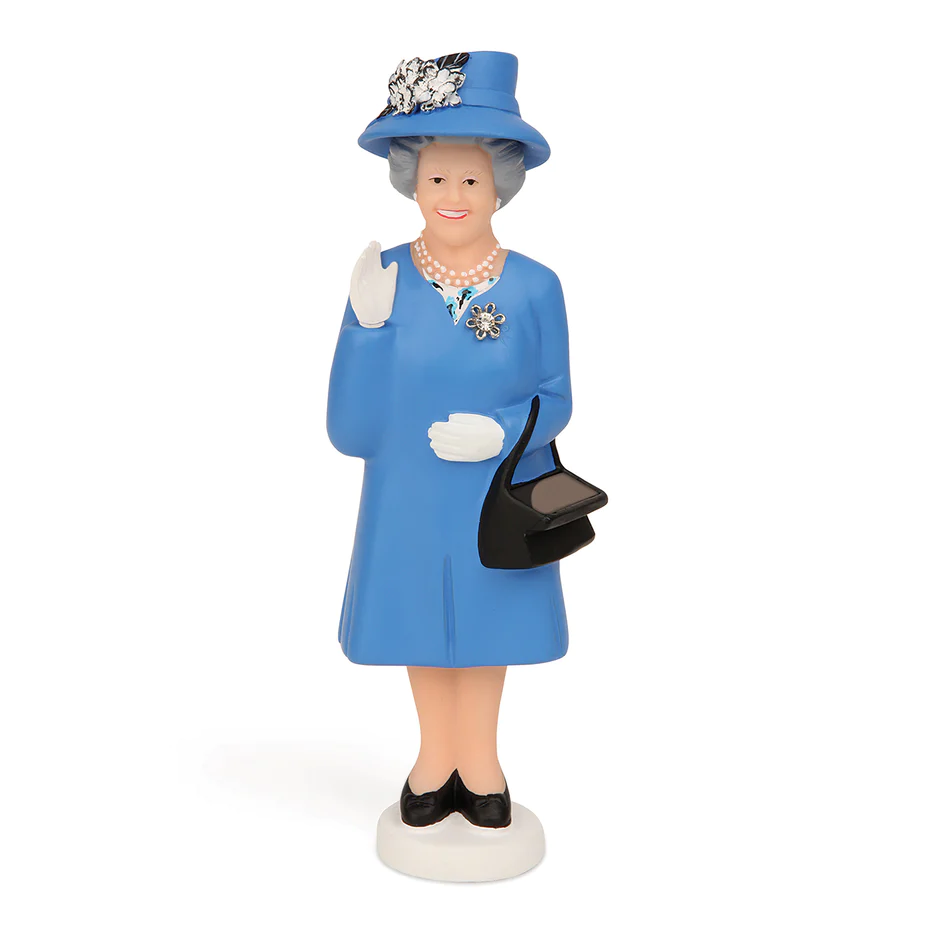 Kikkerland Design Figurine Solaire Queen Elizabeth