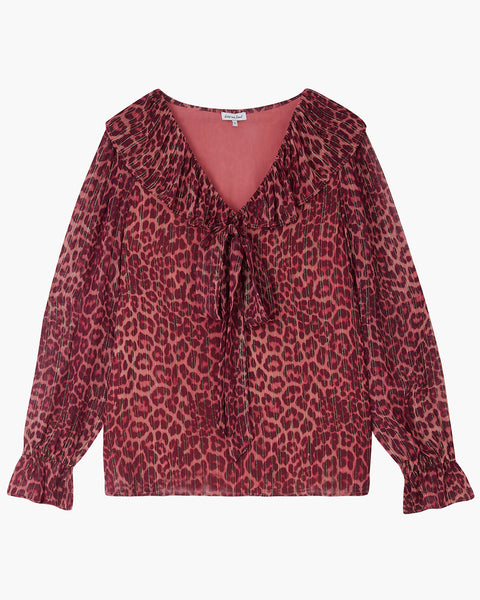 Leopard Port Joni Top