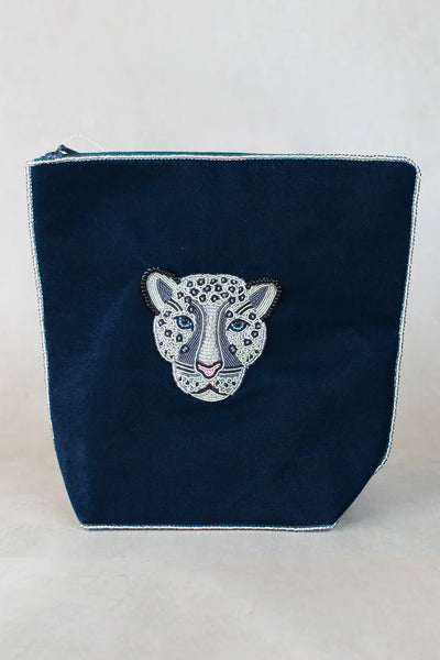 My Doris Snow Leopard Make Up Bag