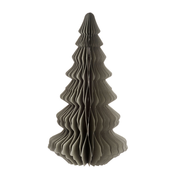 Large Honeycomb Tree Paper Decoration - Grey