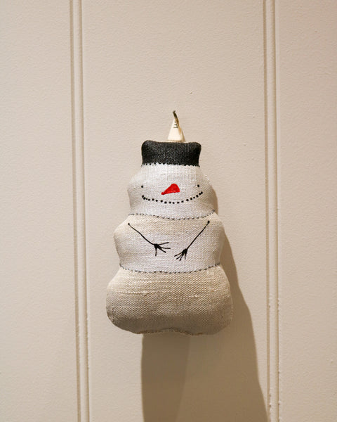 Handmade Snowman Decoration