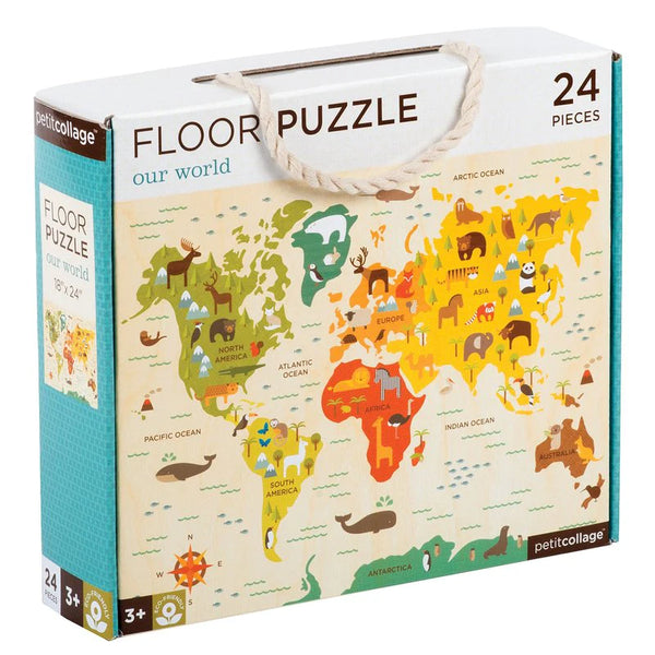 PetitCollage Our World Floor Puzzle