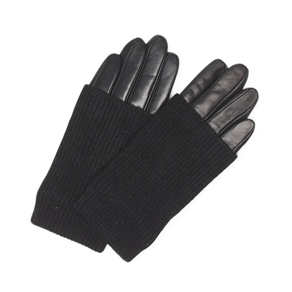 Helly Leather Glove - Black