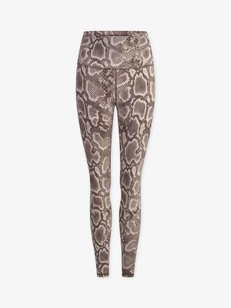 Lets Go High Rise Leggings 25 Taupe Rattlesnake