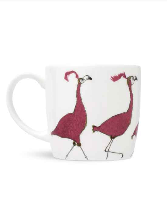 Anna Wright Friday Night Flamingo Mug - New