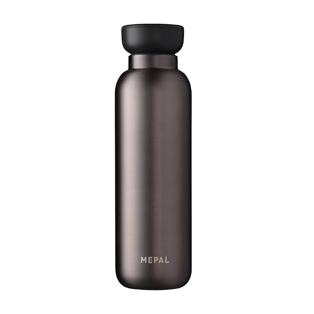 Mepal Insulated Hot Or Cold Stainless Steel Travel Thermos Ellipse 500 Ml - Titanium