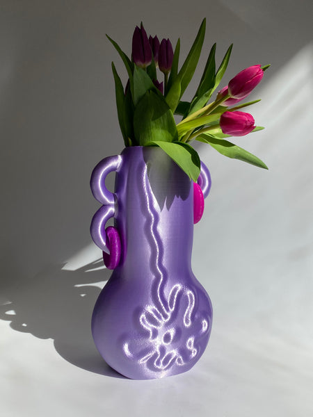 Wobbly Digital Flower Vase