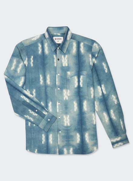 Rodney Ls Shirt - Indigo