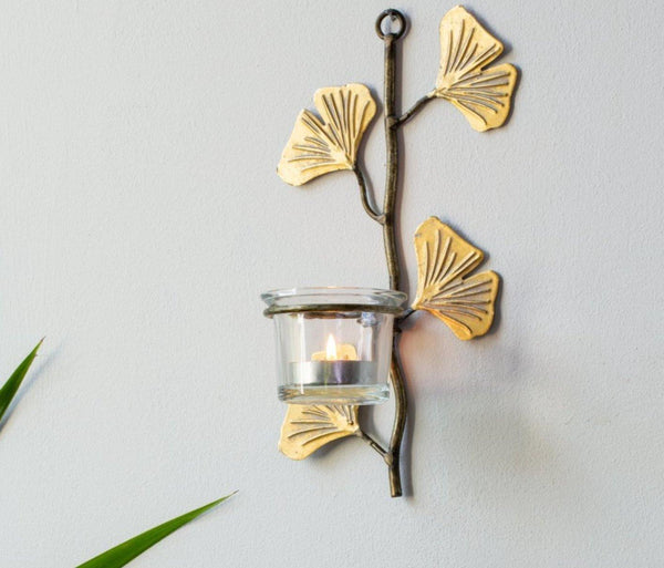 Distinctly Living Gold Vine Wall Sconce