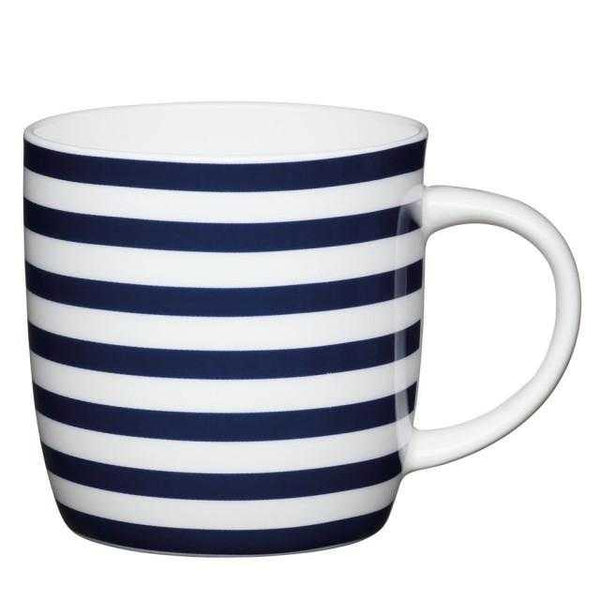 Distinctly Living Blue Stripe Mug