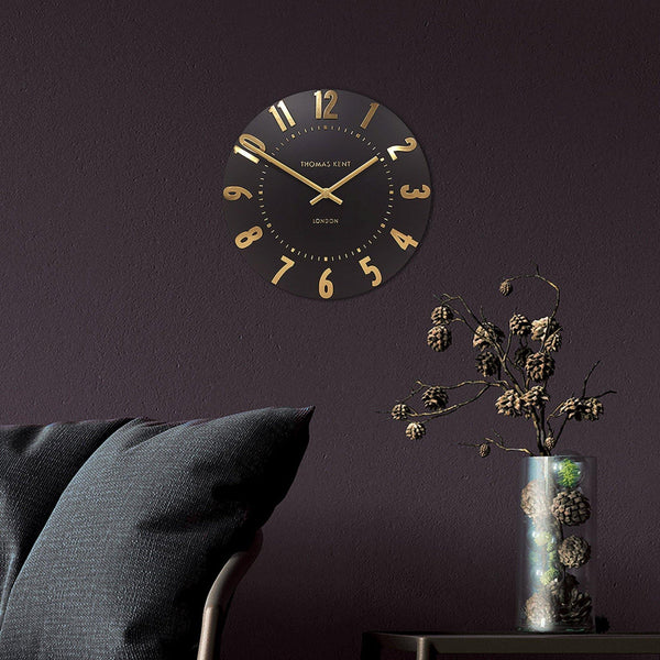 12 Onyx Mulberry Wall Clock