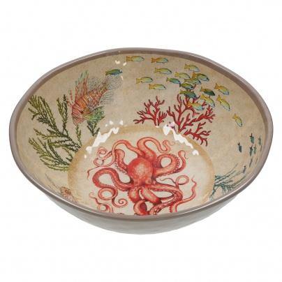 Distinctly Living Ocean Life - Octopus Bowl