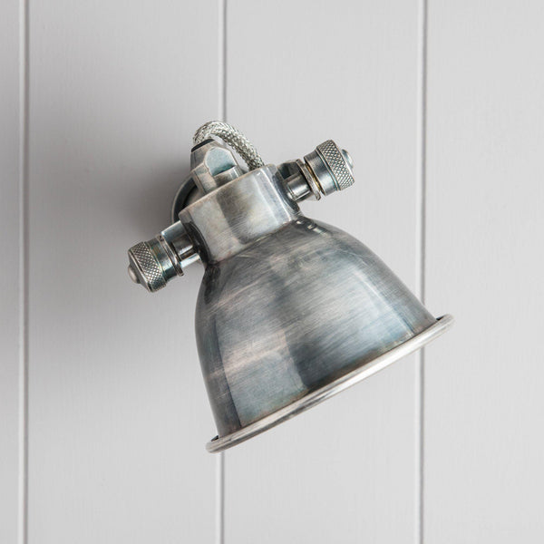 Distinctly Living Ex-display - Wall Mounted Nickel Lamp
