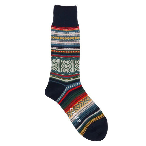 Pano Socks Navy