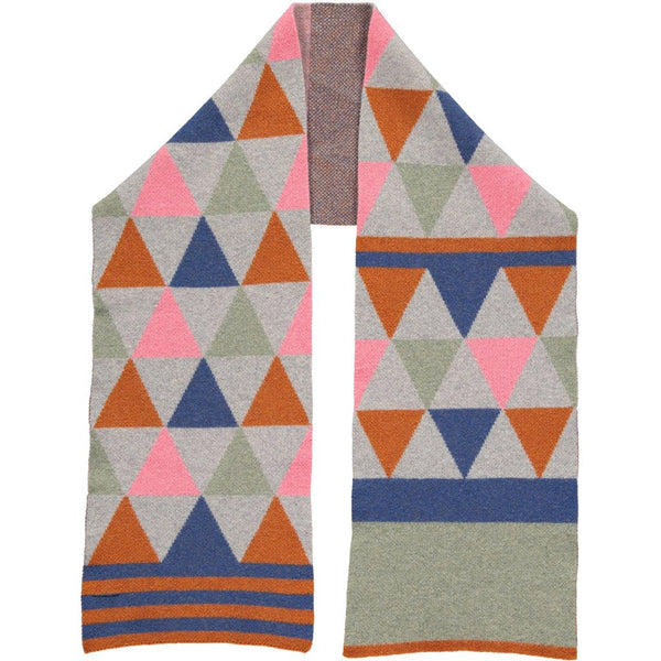 Catherine Tough Geo Triangle Lambswool Scarf