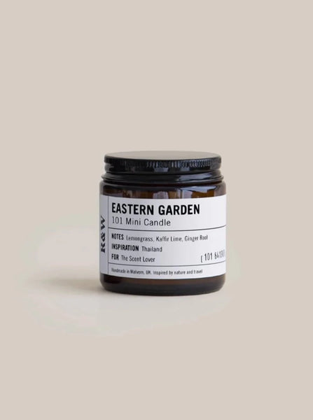 Mini Eastern Garden / Lemongrass Kaffir Lime Ginger Root Soy Candle 3.2oz