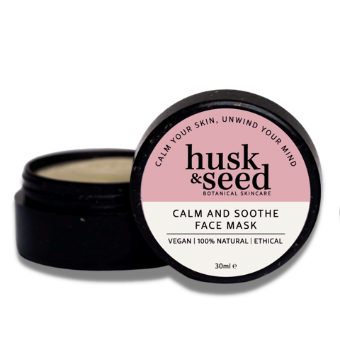 Husk and Seed Skincare Calm & Soothe Face Mask - 30ml