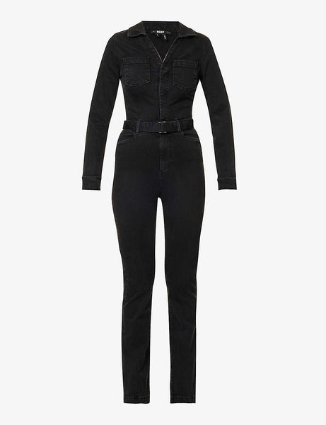 Black Matilda Jumpsuit