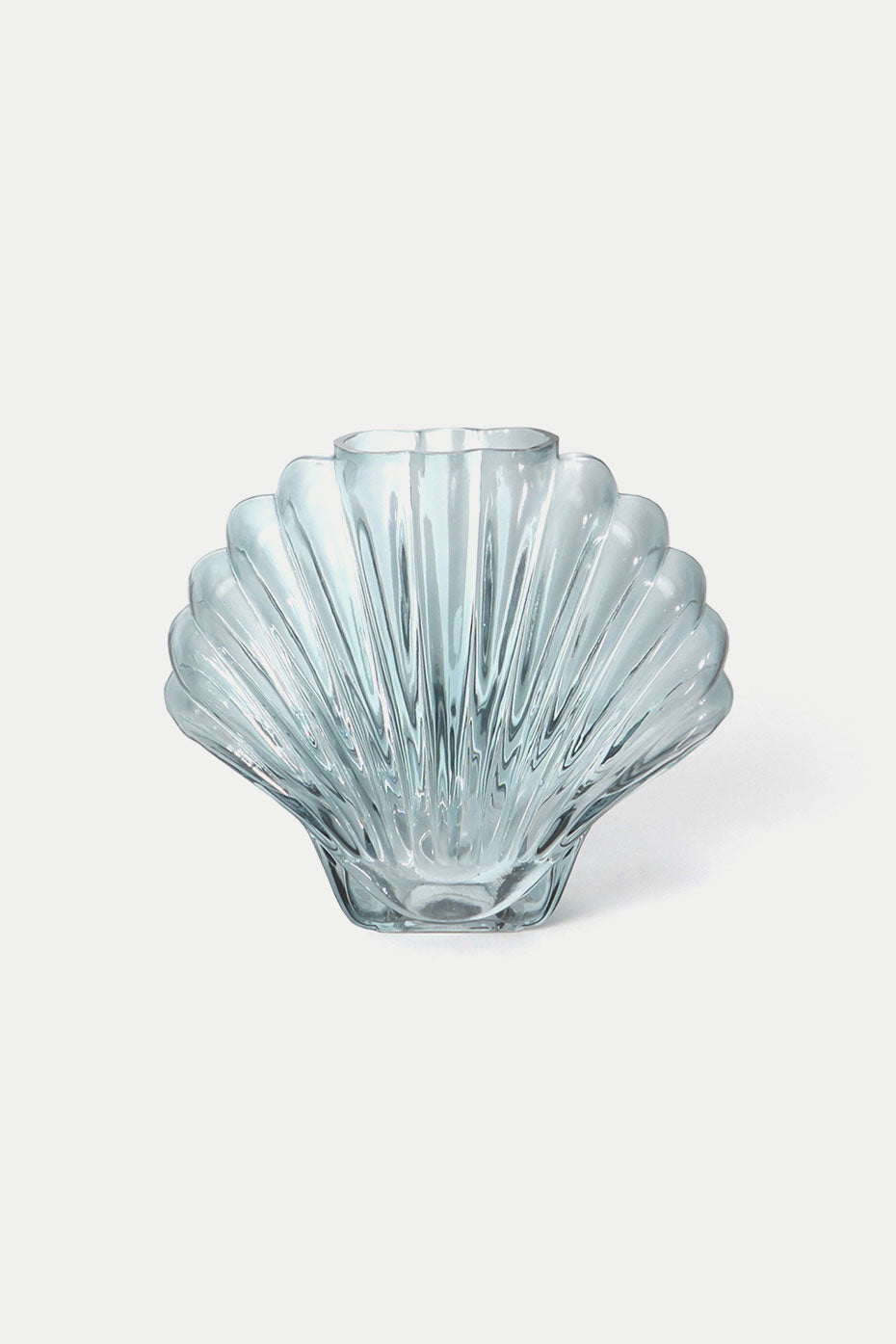 DOIY Design Seashell Blue Vase