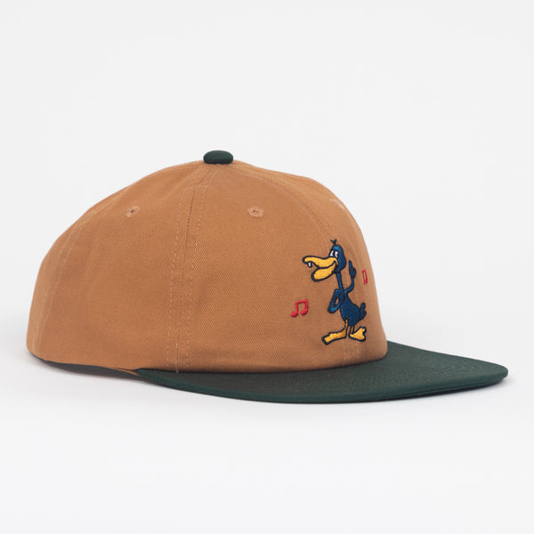 Disco Duck 6 Panel Snapback in Brown Sugar