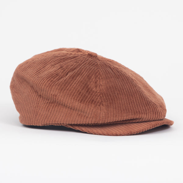 Brood Corduroy Snap Cap in Caramel