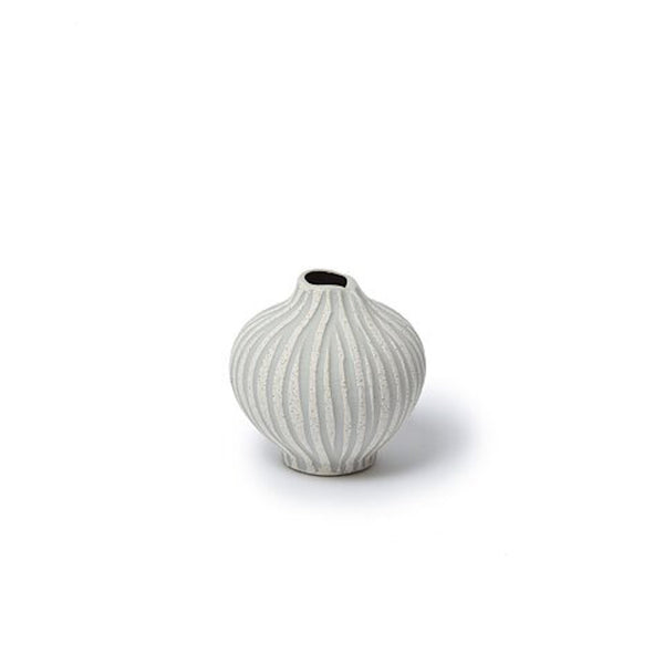 Small 'line' Sand Ceramic Vase