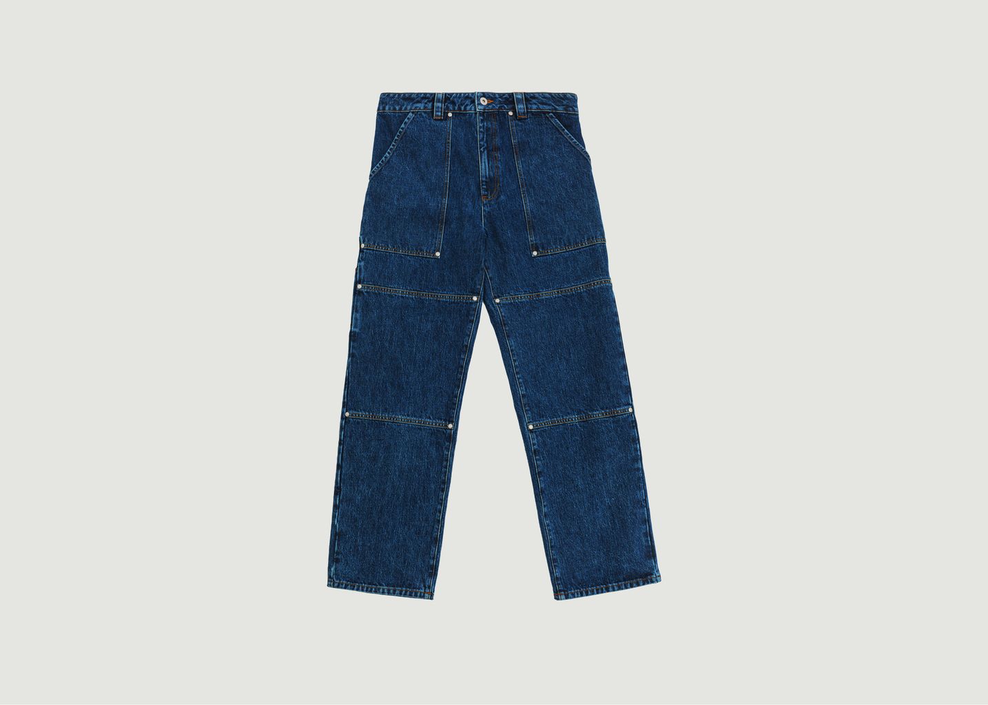 Axel Arigato Jeans With Marked Seams Trace