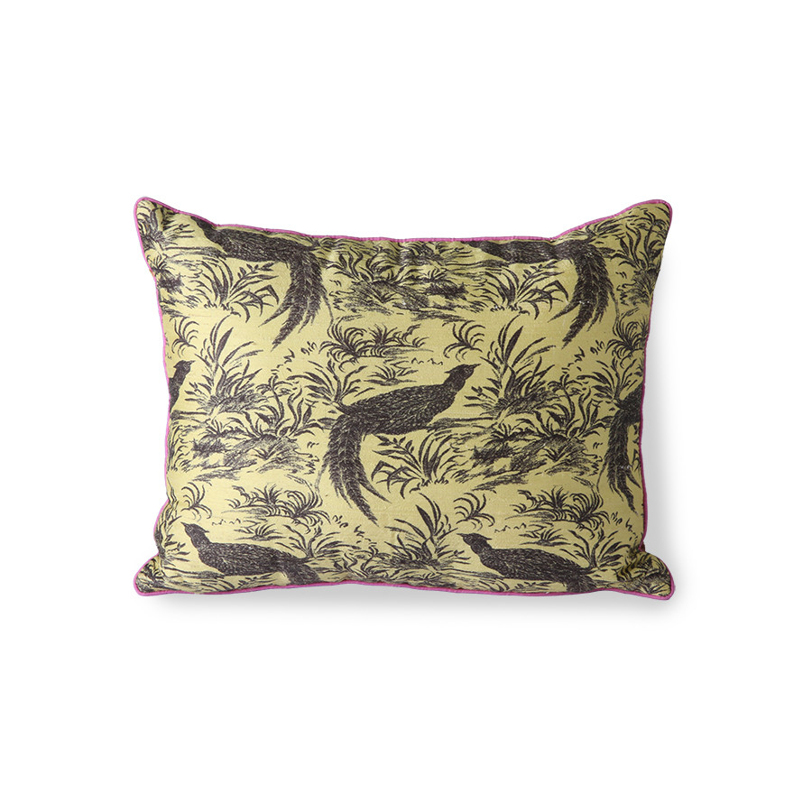 Doris for HKliving: Silk Cushion Jungle (30x40cm)