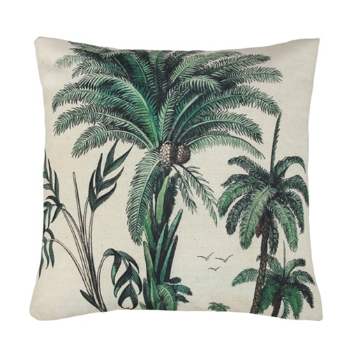 HKliving Printed Cushion Palm Trees (45x45cm)