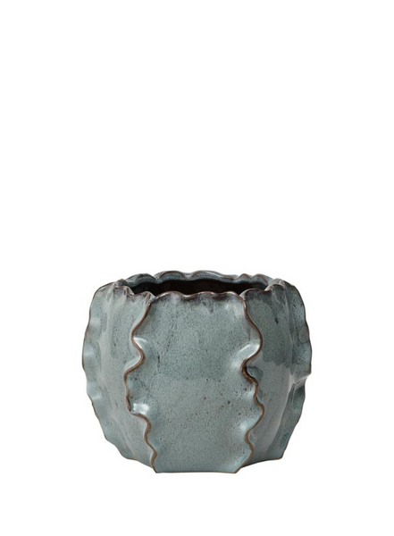 Vitoria Pot In Blue 18cm