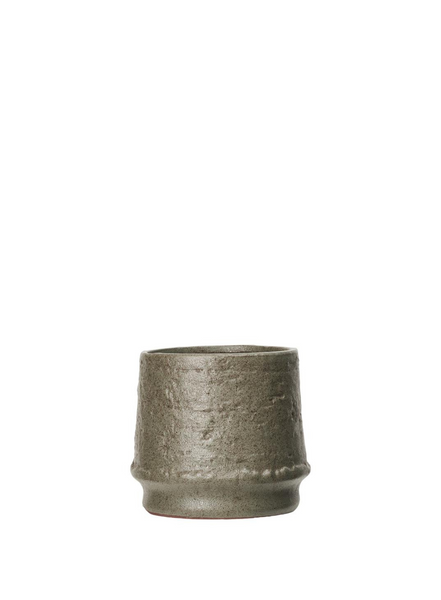 Lauvring Straus Flowerpot Grey 12cm By