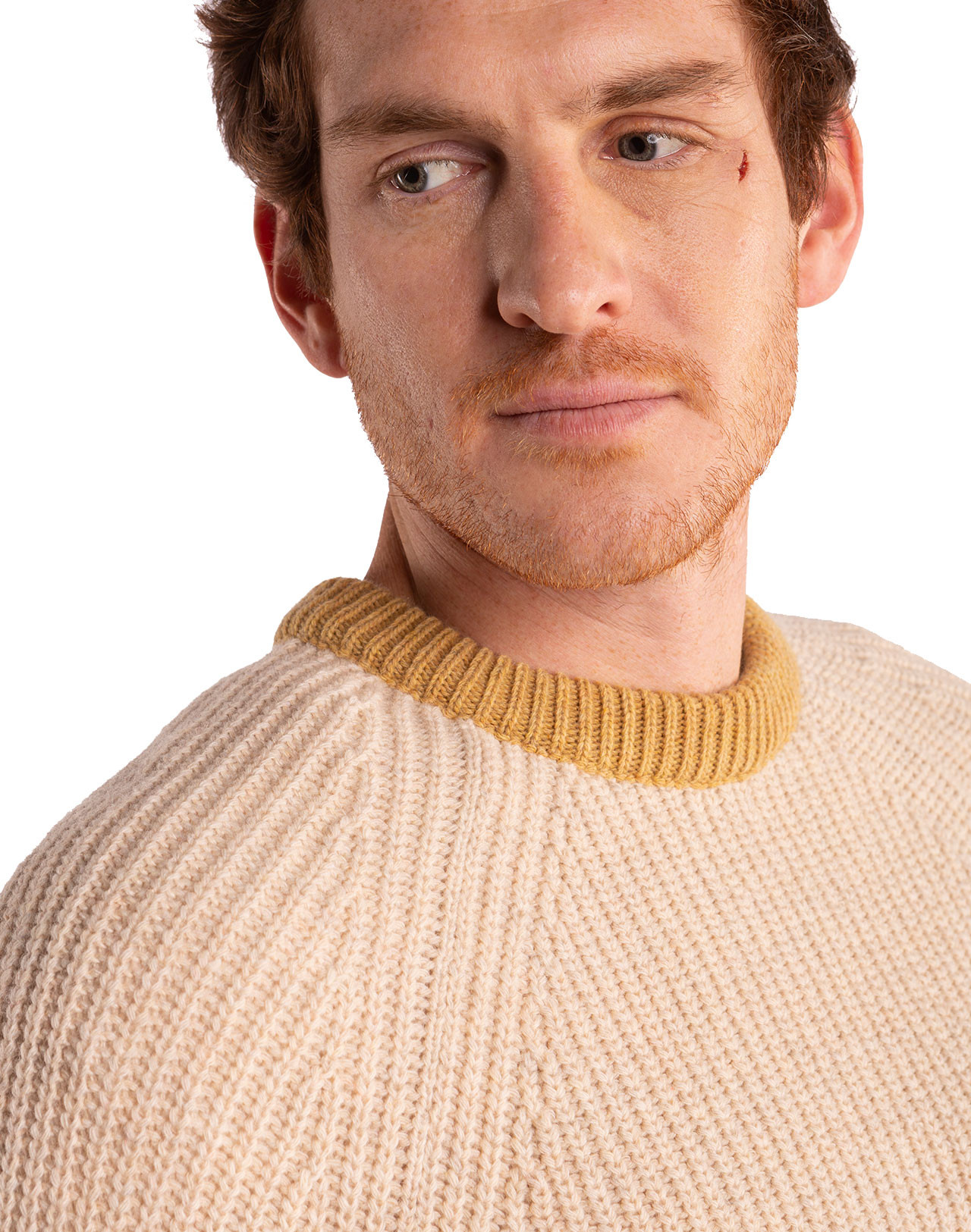 OLOW Yellow Wool Equinoxe Jumper