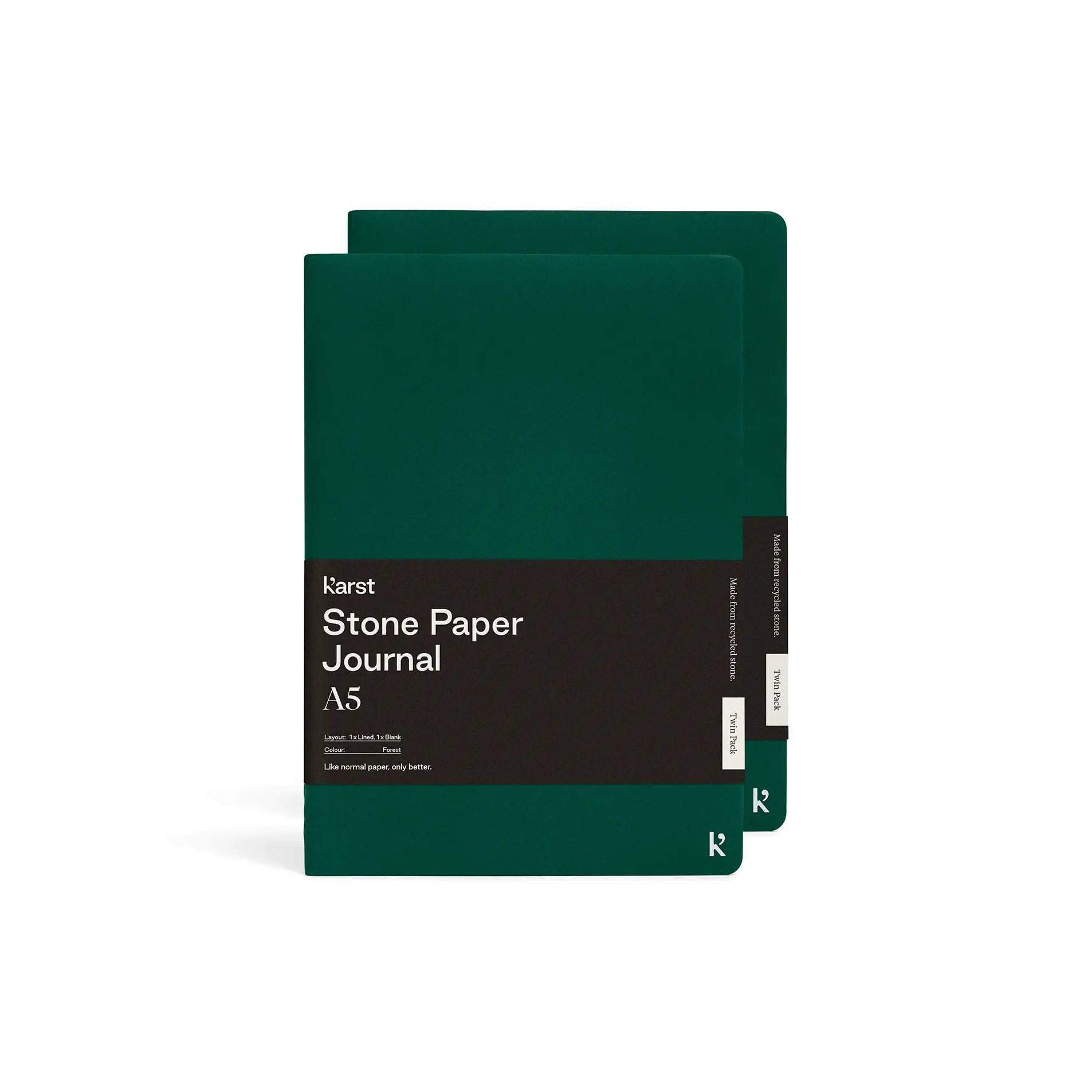 Karst Journal Twin Pack A5 Forest